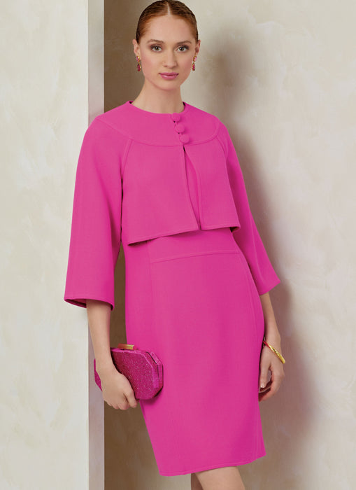 Vogue Sewing Pattern 2085 Dress and Jacket by Tom And Linda Platt from Jaycotts Sewing Supplies