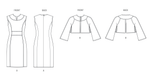 Vogue Sewing Pattern 2085 Dress and Jacket by Tom And Linda Platt from Jaycotts Sewing Supplies