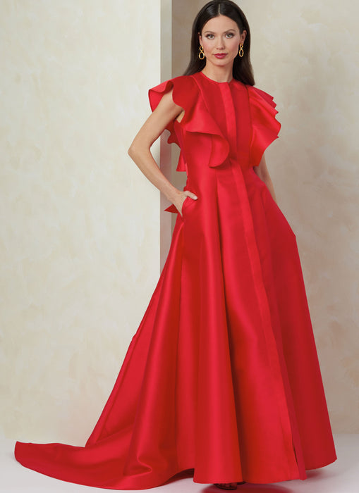 Vogue Sewing Pattern 2087 Special occasion dresses from Jaycotts Sewing Supplies