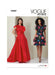 Vogue Sewing Pattern 2087 Special occasion dresses from Jaycotts Sewing Supplies
