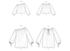 Vogue Sewing Pattern 2091 Bubble Top from Jaycotts Sewing Supplies