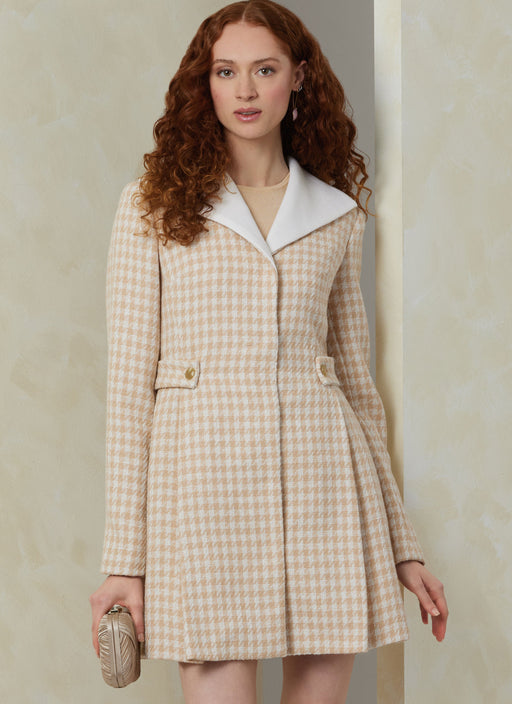 Vogue Sewing Pattern 2092 Retro Coats from Jaycotts Sewing Supplies