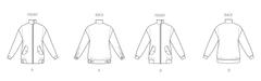 Vogue Sewing Pattern 2093 Loose fit Jackets from Jaycotts Sewing Supplies