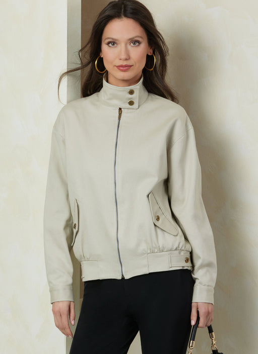 Vogue Sewing Pattern 2093 Loose fit Jackets from Jaycotts Sewing Supplies