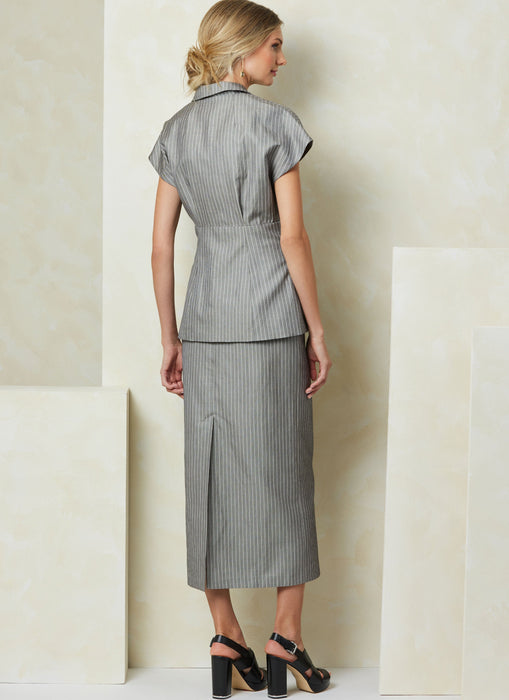 Vogue Sewing Pattern 2097 Top, Skirt and Trousers from Jaycotts Sewing Supplies