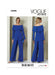 Vogue Sewing Pattern 2098 Top and Trousers by Tom And Linda Platt from Jaycotts Sewing Supplies
