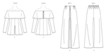 Vogue Sewing Pattern 2098 Top and Trousers by Tom And Linda Platt from Jaycotts Sewing Supplies