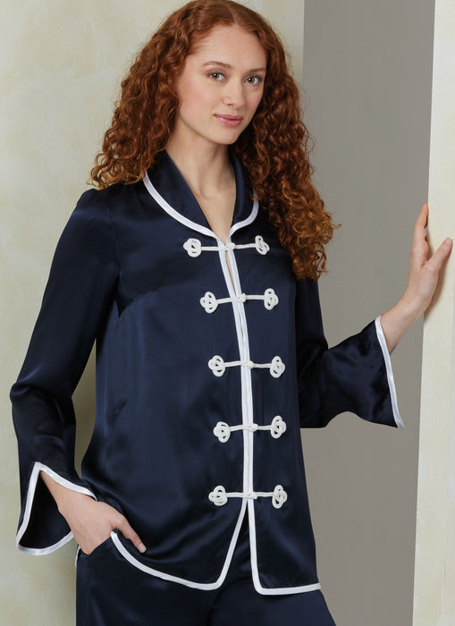 Vogue Sewing Pattern 2099 Pjamas from Jaycotts Sewing Supplies