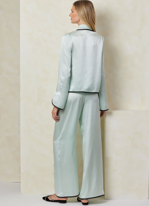 Vogue Sewing Pattern 2099 Pjamas from Jaycotts Sewing Supplies