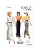 Vogue Sewing Pattern 2102 Vintage 1980's Skirts from Jaycotts Sewing Supplies