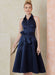 Vogue sewing pattern 2103 Halter dress in mini or midi length from Jaycotts Sewing Supplies