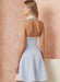 Vogue sewing pattern 2103 Halter dress in mini or midi length from Jaycotts Sewing Supplies