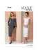 Vogue sewing pattern 2105 Sheath Dress with Petite Lines from Jaycotts Sewing Supplies