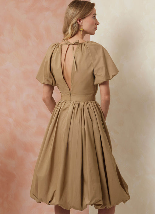 Vogue sewing pattern 2106 Fitted dress with bubble hem from Jaycotts Sewing Supplies