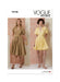 Vogue sewing pattern 2106 Fitted dress with bubble hem from Jaycotts Sewing Supplies