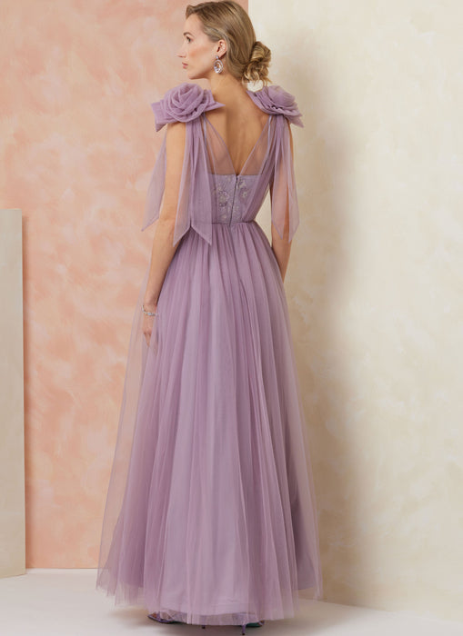 Vogue sewing pattern 2108 Floor length dress by  Badgley Mischka from Jaycotts Sewing Supplies