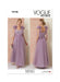 Vogue sewing pattern 2108 Floor length dress by  Badgley Mischka from Jaycotts Sewing Supplies