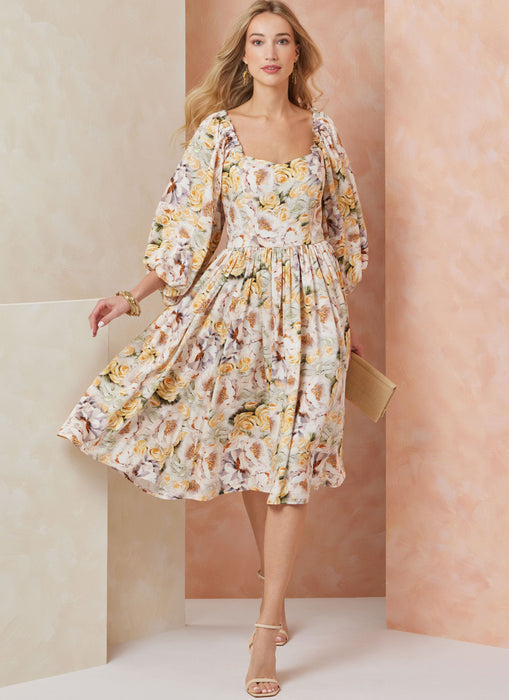 Vogue sewing pattern 2109 Misses' Gown in Two Lengths from Jaycotts Sewing Supplies