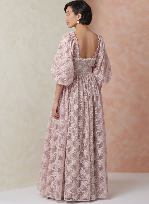 Vogue sewing pattern 2109 Misses' Gown in Two Lengths from Jaycotts Sewing Supplies
