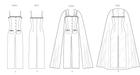 Vogue sewing pattern 2111 Special occasion jumpsuit from Jaycotts Sewing Supplies