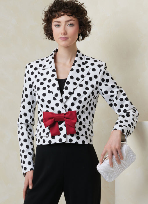 Vogue sewing pattern 2114 Cropped Jackets from Jaycotts Sewing Supplies