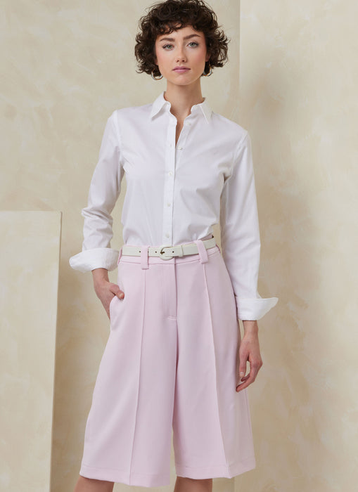 Vogue sewing pattern 2115 Wide leg shorts from Jaycotts Sewing Supplies