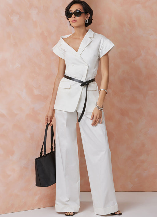 Vogue sewing pattern 2117 Jacket and Trousers from Jaycotts Sewing Supplies