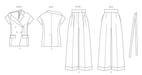 Vogue sewing pattern 2117 Jacket and Trousers from Jaycotts Sewing Supplies