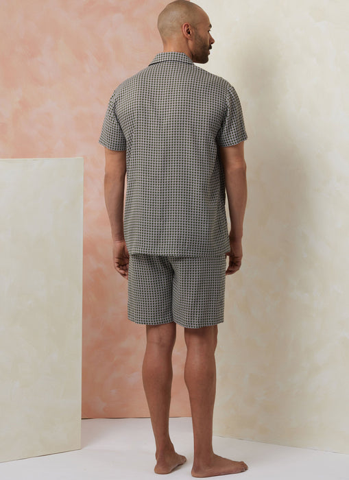 Vogue sewing pattern 2121 Men's Pajamas from Jaycotts Sewing Supplies
