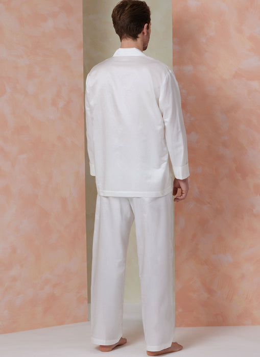 Vogue sewing pattern 2121 Men's Pajamas from Jaycotts Sewing Supplies