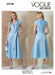 Vogue Patterns 2149 Misses' Fit and Flare Midi Shirtdress and Sash by Badgley Mischka from Jaycotts Sewing Supplies