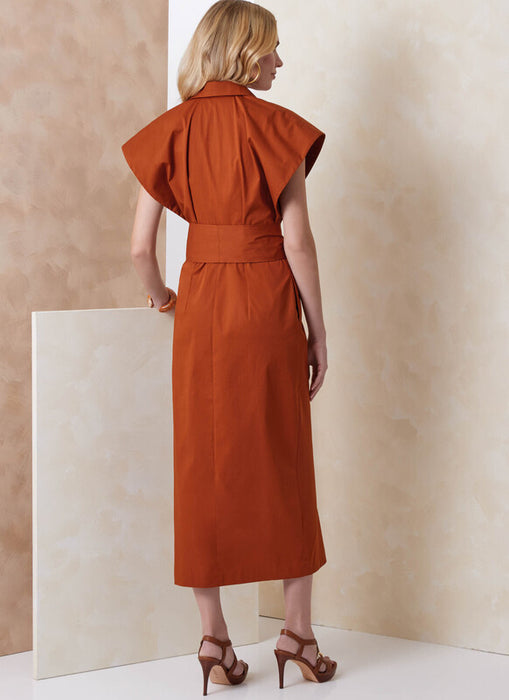 Vogue Patterns 2151 Misses' Shirtdress in Two Lengths and Sash from Jaycotts Sewing Supplies