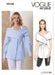 Vogue Patterns 2158 Misses' Draped Top with Sleeve Variations from Jaycotts Sewing Supplies