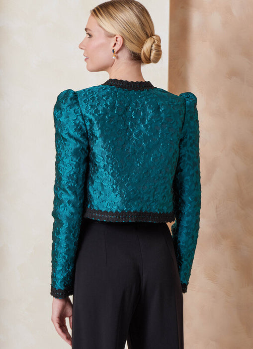 Vogue Patterns 2160 Misses' Jacket with Neckline and Pocket Variation from Jaycotts Sewing Supplies