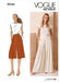 Vogue Patterns 2161 Misses' Pleated High Waist Trousers in Two Lengths from Jaycotts Sewing Supplies