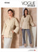 Vogue Patterns 2165 Misses' Wrap Jacket, Slim Midi Skirt and Straight Leg Pants from Jaycotts Sewing Supplies
