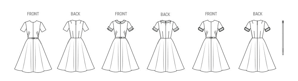 Vogue Patterns 2170 Misses' Vintage 1950's Dress from Jaycotts Sewing Supplies