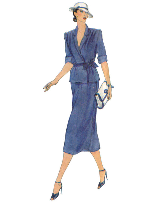 Vogue Patterns 2171 Misses' Vintage Dress, Top and Skirt from Jaycotts Sewing Supplies