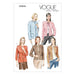 Vogue Pattern 7975 Lined jacket in two lengths from Jaycotts Sewing Supplies