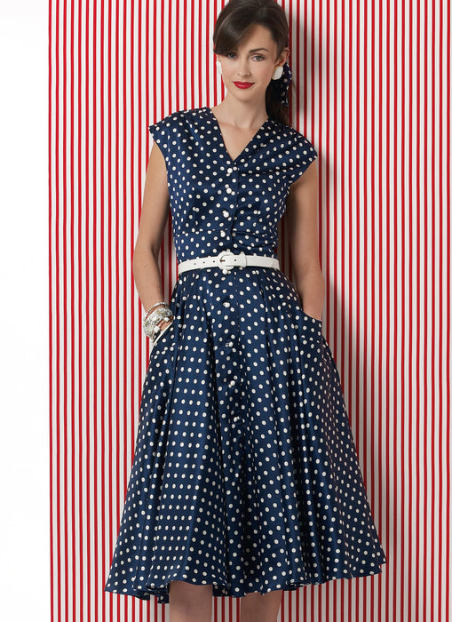 Vogue Pattern 8577 Misses' Dress | Very Easy from Jaycotts Sewing Supplies