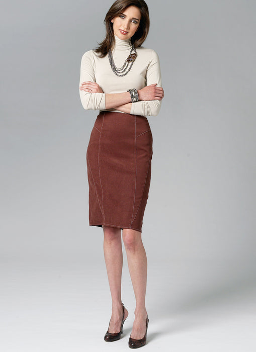 Vogue Pattern 8750 Misses' Skirt | Easy from Jaycotts Sewing Supplies
