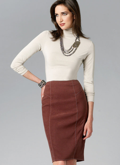 Vogue Pattern 8750 Misses' Skirt | Easy from Jaycotts Sewing Supplies
