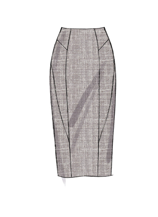 Vogue Pattern 8750 Misses' Skirt | Easy from Jaycotts Sewing Supplies