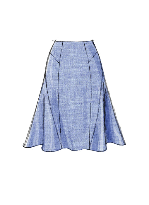 Vogue Pattern 8750 Misses' Skirt | Easy from Jaycotts Sewing Supplies