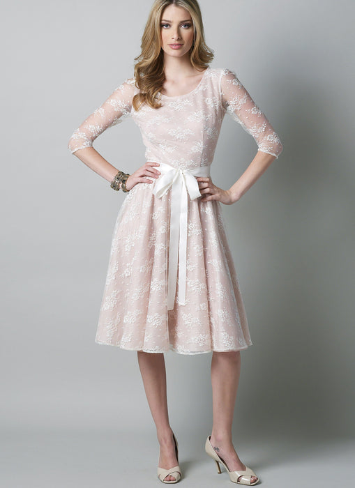 Vogue Pattern 8766 Misses' Petite Dress | Easy from Jaycotts Sewing Supplies