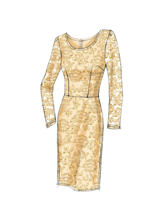 Vogue Pattern 8766 Misses' Petite Dress | Easy from Jaycotts Sewing Supplies