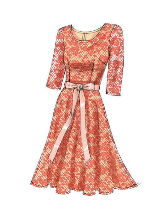Vogue Pattern 8766 Misses' Petite Dress | Easy from Jaycotts Sewing Supplies