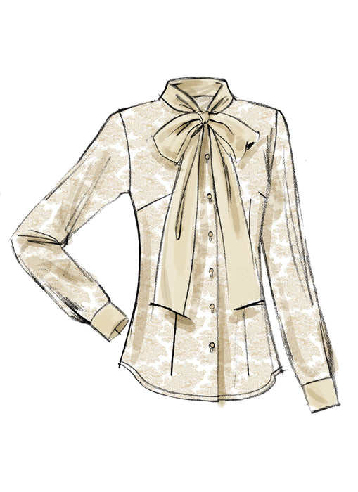 Vogue Pattern 8772 Misses' Blouse | Easy from Jaycotts Sewing Supplies