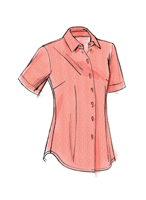 Vogue Pattern 8772 Misses' Blouse | Easy from Jaycotts Sewing Supplies