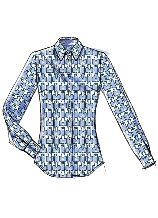 Vogue Pattern 8772 Misses' Blouse | Easy from Jaycotts Sewing Supplies